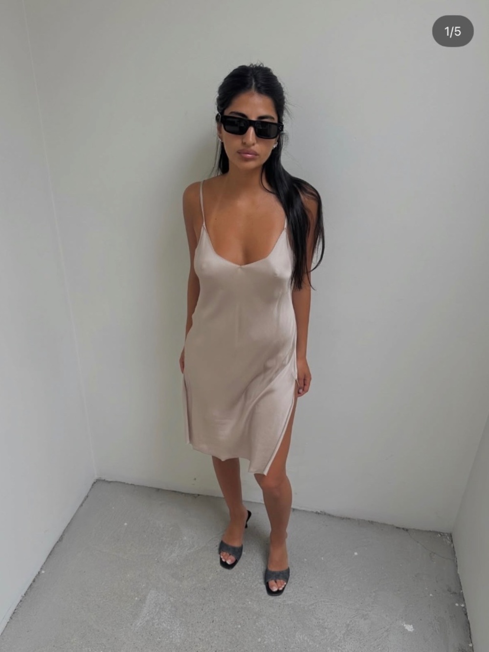Dsquared2 Satin slip dress